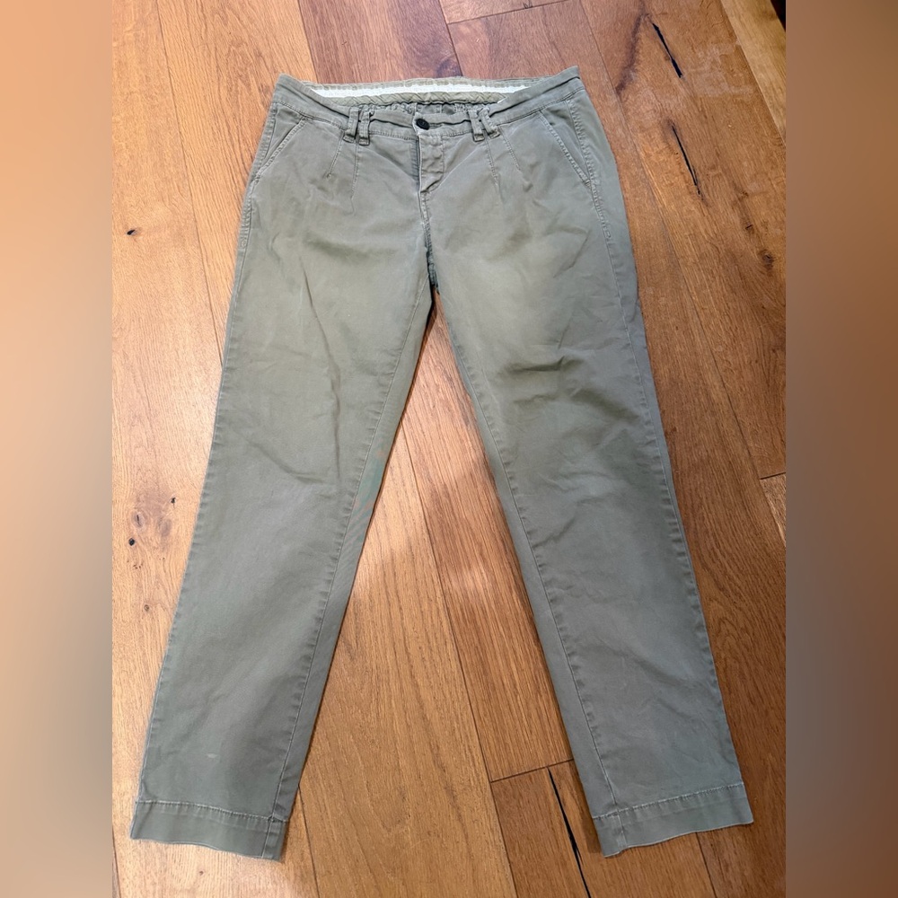 Patrizia Pepe Olive Trousers